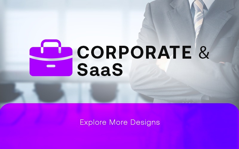 Corporate & SaaS Website Template
