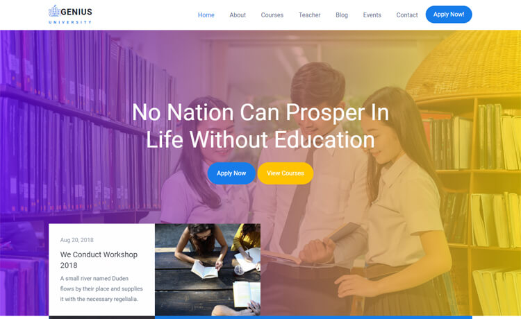 Genius - Education & University