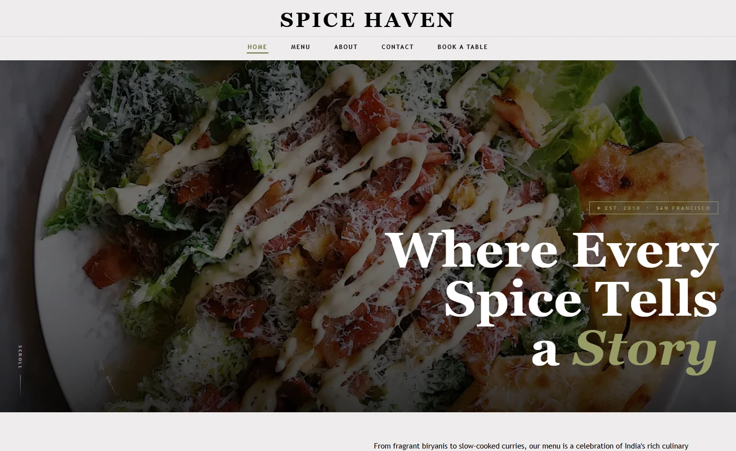 Spice Haven – Indian Restaurant & Cafe